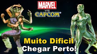 Jogador Com Jogo Zoning Muito Eficaz - Marvel vs Capcom 2.