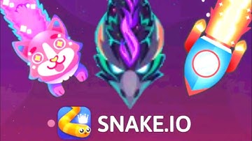 Snake.io - NEW EVENT !! Snakes In Space !! ALL SKINS UNLOCKED!! EPIC SNAKEio GAMEPLAY