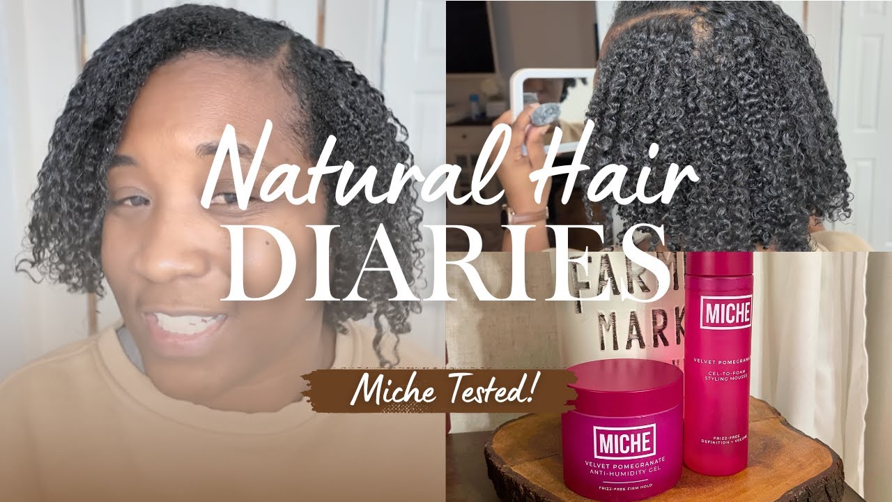 I Tried Miche Beauty for My Wash & Go | Real Results on 4-Month Natural Hair
