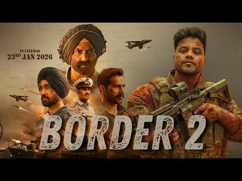 BORDER 2 (Trailer) | Sunny Deol, Varun, Diljit, Ahan | Anurag S | JP Dutta, Bhushan K | NYD | React