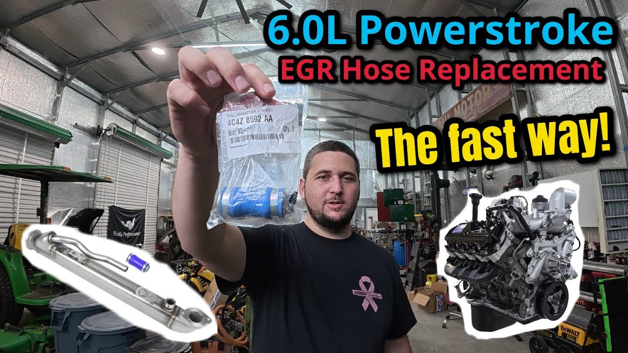 6.0 Powerstroke EGR Hose Replacement