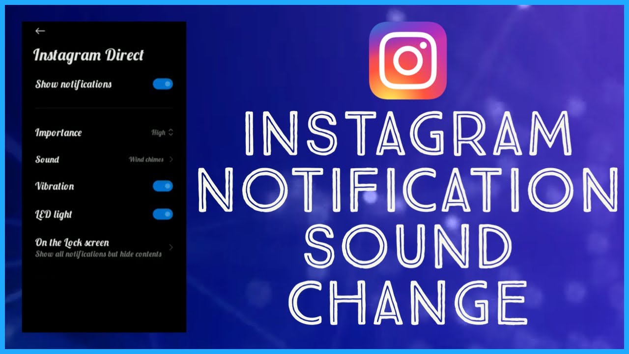 How To Change Instagram Notification Sound EASY METHOD YouTube