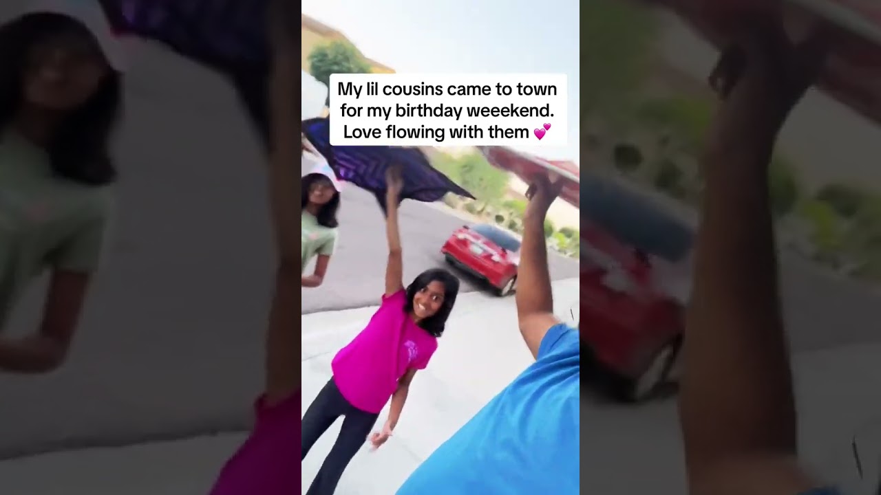 Flowing with my Cousins