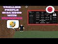 Trolling people with SWAGMODE in Da hood | Da hood
