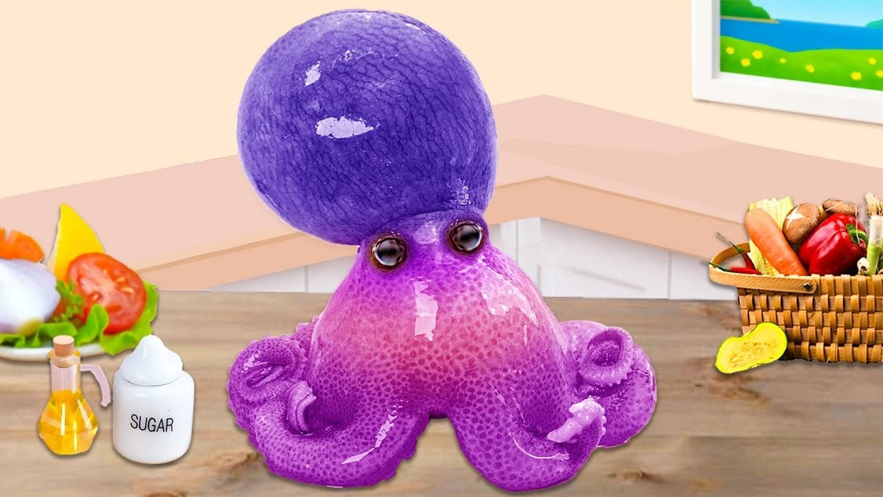 Best Tasty Food 🐙 Gurita Balado Pedas Manis dengan Bumbu Meresap🔥Little Chef’s Table