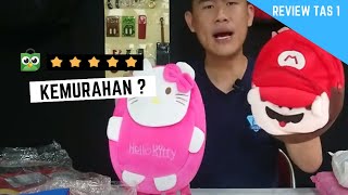 Back To School Haul Tokopedia Tas Anak Sekolah Paling Laris Bintang 5 - Review Tas
