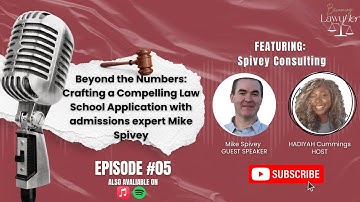How to "Stand Out" in Law School Admissions | Mike Spivey Interview