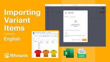 Import Items with variant in LithosPOS [English]