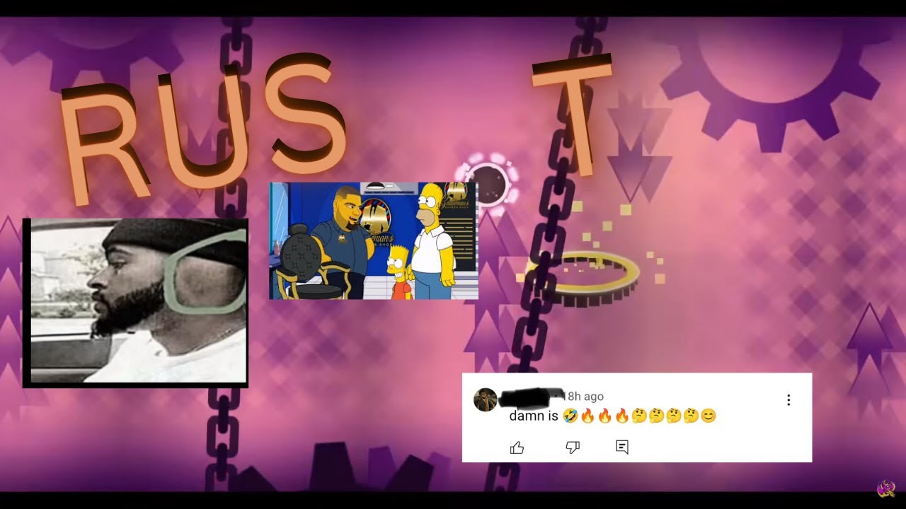 [Top 130] RUST by neigefeu (Extreme Demon) // Geometry Dash 2.1 - YouTube