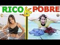 RICO VS POBRE FAZENDO AMOEBA / SLIME #14