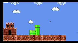 SuperMario Bros. Passing level 2-2