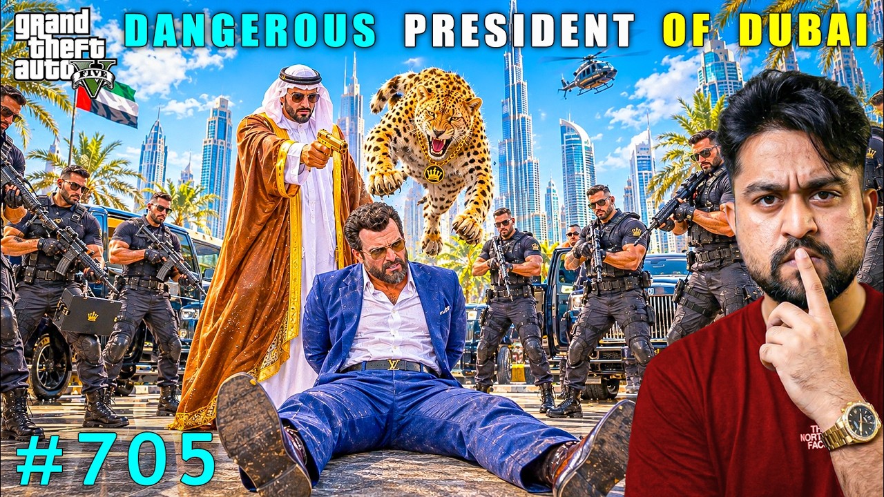 Deal With The Dubai President Gone Wrong | Gta 5 Gameplay #705
