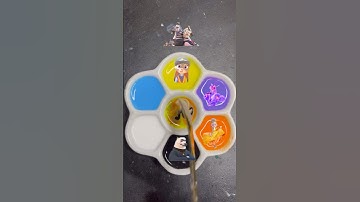 Italian brainrot colour mixing #sprunki #colormixing#art#satisfying