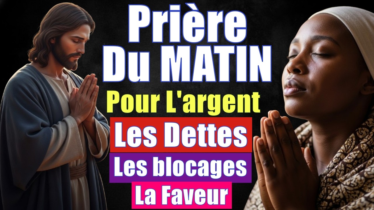 PRIÈRE DU MATIN 💰Pour Attirer l'Argent Urgent, Briser la Pauvretéet Recevoir des Miracles Financiers