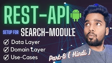 REST - API setup for Search Module ( Hindi ) | #part_6 |  #hindi | Clean Architecture