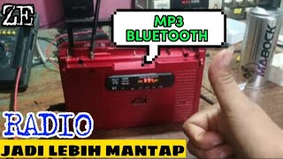 cara pasang MP3 Bluetooth di Radio