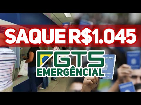 FGTS emergencial de R$1.045: calendário de pagamento e como sacar!