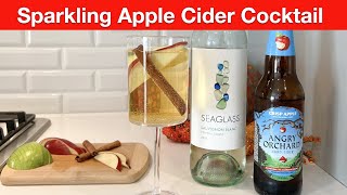 DELICIOUSLY FIZZY HARD APPLE CIDER COCKTAIL