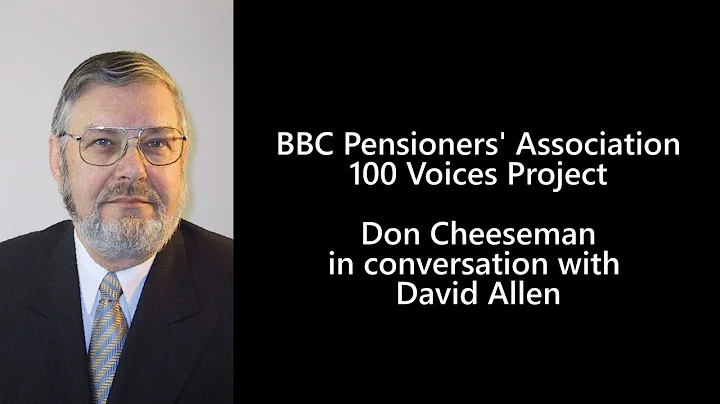 Don Cheeseman in conversation with David Allen. BB...