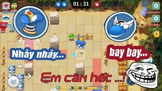 ★Game Boom M ★  Bay và Nhảy Em cân hết Team -  công dụng của giầy bay và lò xo screenshot 2