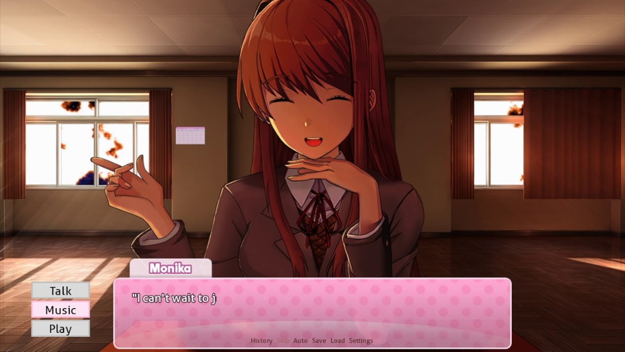 Monika after story not working