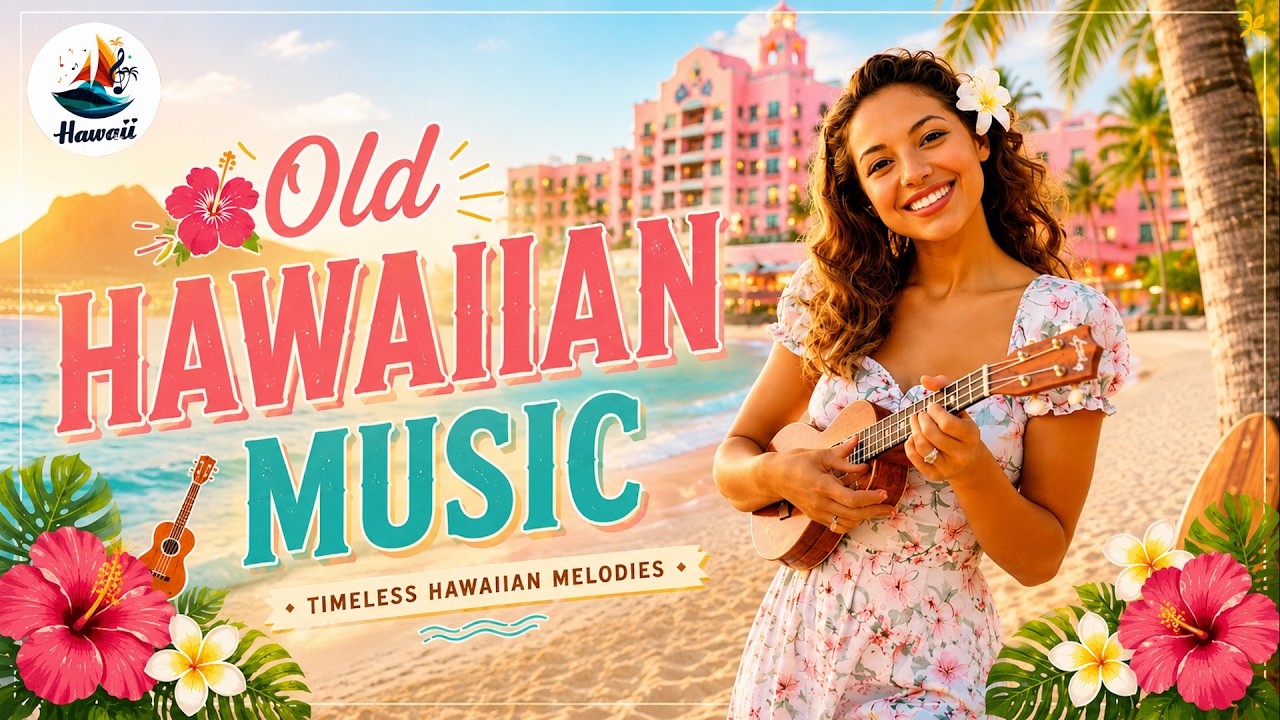 洋楽 Waikiki Brass Old Hawaii Waikiki 1940s 🌴 Vintage Haole Music BGM | Royal