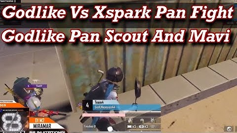 GodLike Esport Vs TX Team Xspark | Godlike Pan Scout And Mavi 🍳🍭