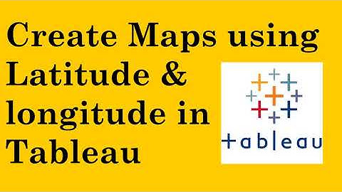 Interactive easy Tableau Map using Longitude and Latitude