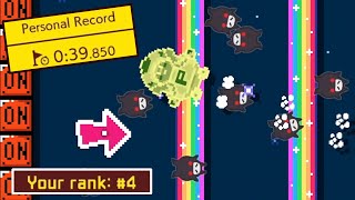 I REACHED TOP 4 in the NEW NINJI SPEEDRUNS (Balloon Race)