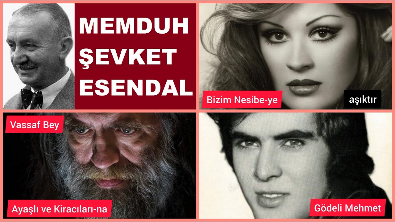 MEMDUH ŞEVKET ESENDAL, eserleri, eser isimlerinden görsel hafıza teknikleriyle akılda kalıcı hikaye