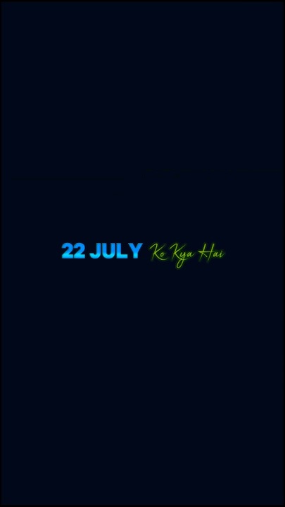 4 july ko kya hai