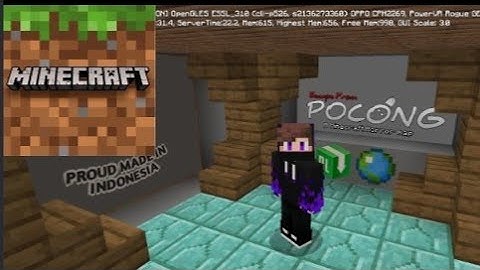 Minecraft bedrock edition : Escape From Pocong Horror Map