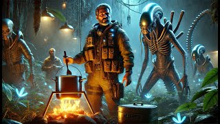 Alien Professor Assigns a 'Difficult' Hunting Task Human Sets Up Traps and Feeds the Whole Class