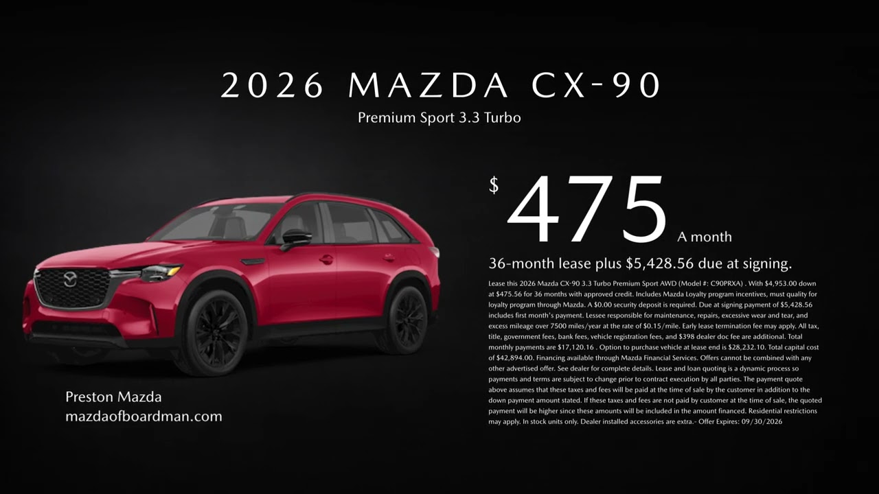 Mazda CX-90 09/16/2026 7976355 - YouTube