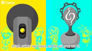 【GLaDOS x Arpsys】 Identify your 愛Dee - Portal / Arpeggio 【vocaloid3 Luka - HorizonsP】
