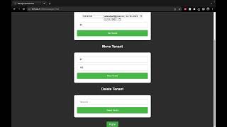tenant request maintenance web app walkthrough