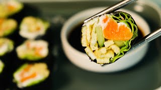 Роллы без риса вкуснее? Классный ПП рецепт