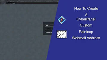 Cyberpanel Custom Rainloop Webmail Address Cyberpanel Custom Rainloop Webmail Address