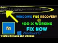 Fix 'winfr.exe' is not recognized as an internal or external command, Windows File Recovery Tool