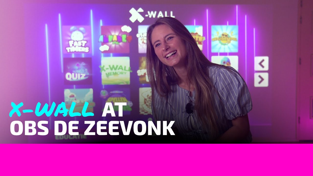 Interactive X-Wall at OBS de Zeevonk, NL - YouTube
