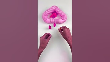 Creating Robot and Crunchy POP-ASMR #diy #insideout #satisfyingvideos #relaxing #creative #oddasmr