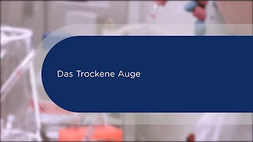 Wie stellt der Arzt trockene Augen fest?