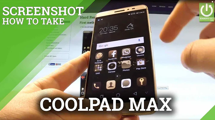 How to Take Screenshot on CoolPAD Max - Capture Screen