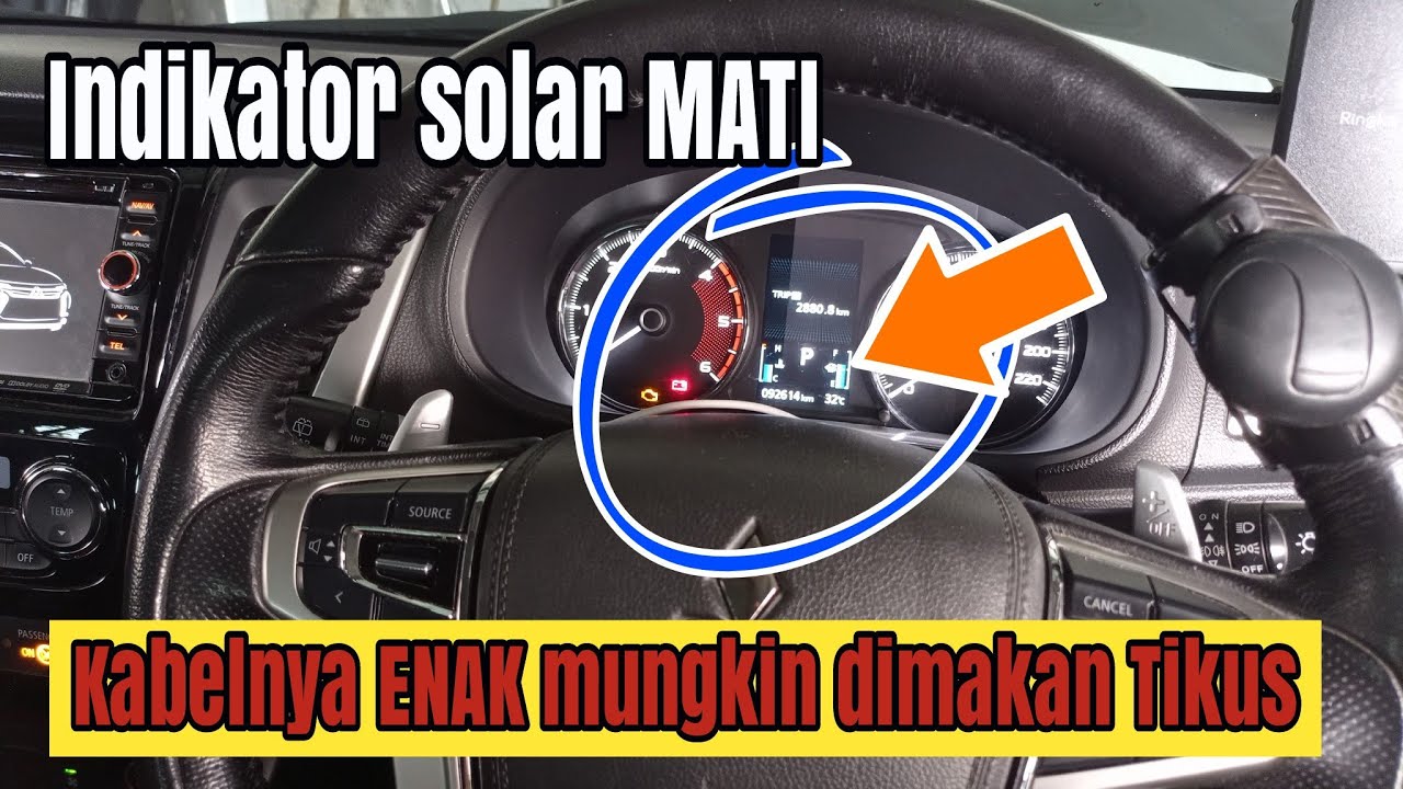 Perbaikan Fuel System Service Required di mitsubishi All New Pajero