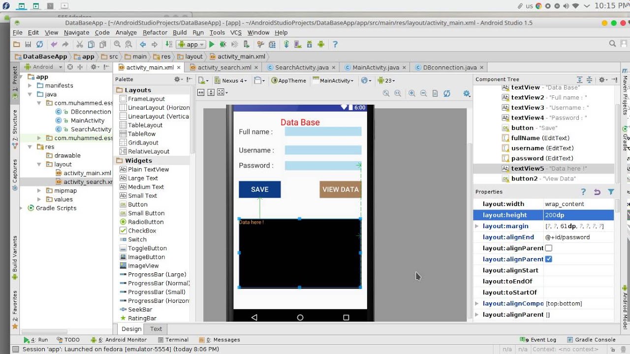 sqlite browser android studio