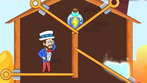 Home Pin All Game Level Solution Pull Him Out Game/ Pull The Pin