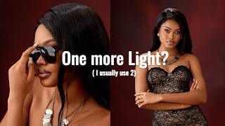 One more Light( I usually use 2)