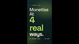 4 real ways to monetise AI in 2026 (no courses)