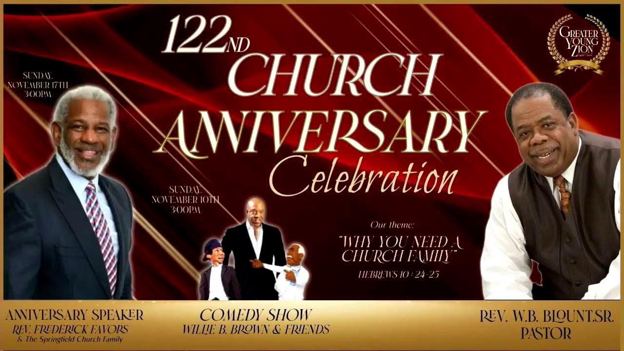 Church Anniversary Comedy Hour_- November 10th 2024
