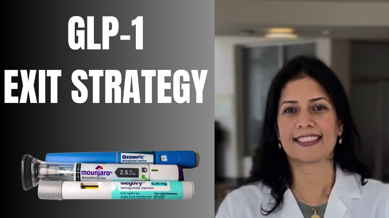 5-шаговая стратегия выхода из GLP-1 | Как прекратить прием без повторного набора веса | Объяснени...